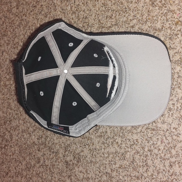 Croix Valley Auto Collision Trucker Strapback Hat  Black Silver - Picture 7 of 9